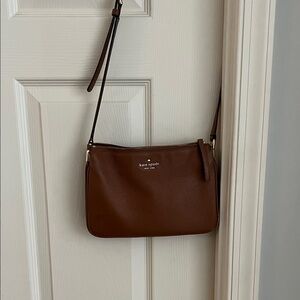 Kate Spade Rich Brown Leather Shoulder Bag